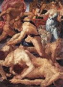 Rosso Fiorentino, Moses defending the Daughters of Jethro.